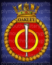 HMS Oakley Magnet